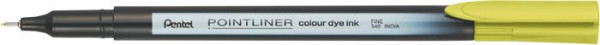 Liner, 0,4 mm, PENTEL "Pointliner", limetkovo zelený 2