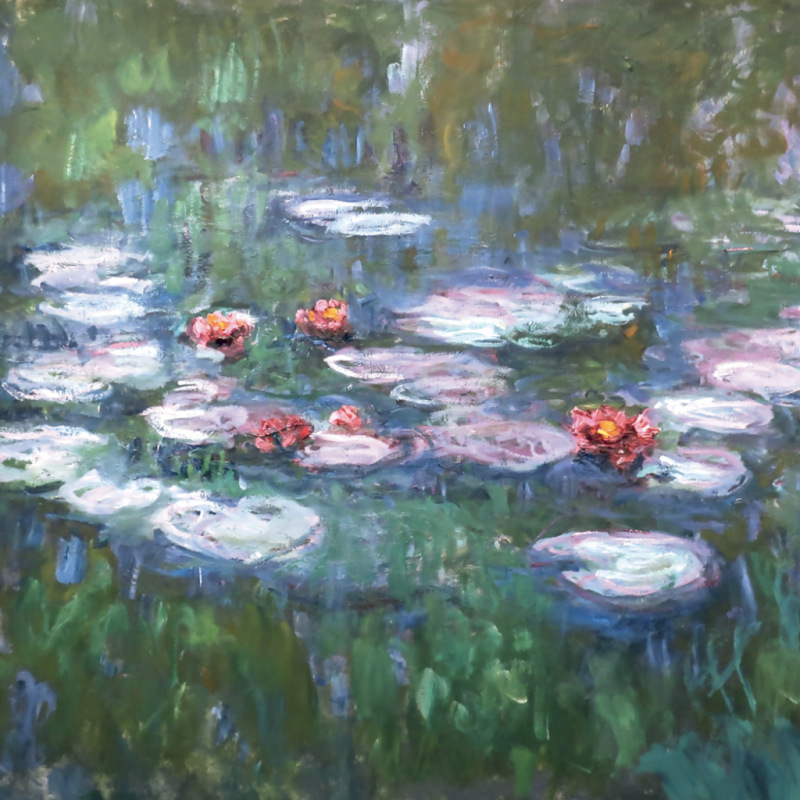 NOTIQUE Grid calendar Claude Monet 2027, 30 x 30 cm 4