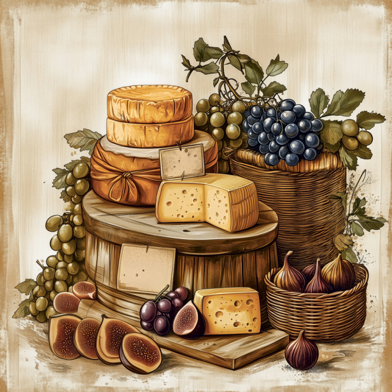 NOTIQUE Poznámkový kalendár Farmárske trhy 2027, PLASTIC FREE, 30 x 30 cm 12