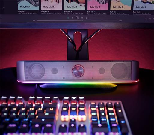 Reproduktor, 12W, 3,5 mm jack, TRUST "GXT619 Thorne", čierna 7