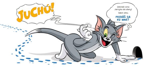 TOM & JERRY: V tejto knižke sa schováva MYŠ