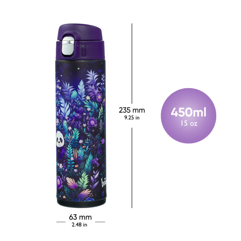 BAAGL Termofľaša Jungle Panda, 450 ml 4