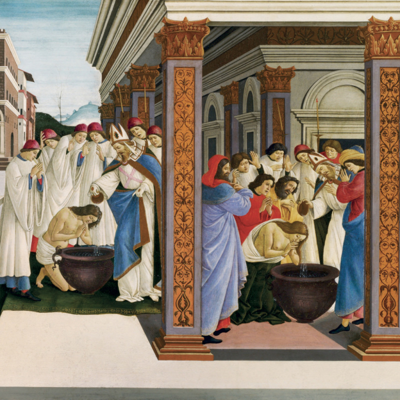 NOTIQUE Poznámkový kalendár Sandro Botticelli 2027, 30 x 30 cm 10