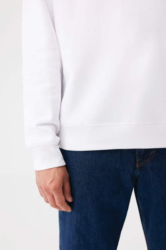 IQONIQ Toria Unisex mikina s okrúhl. výstrihom z rec. bavlny recycled white XL 15