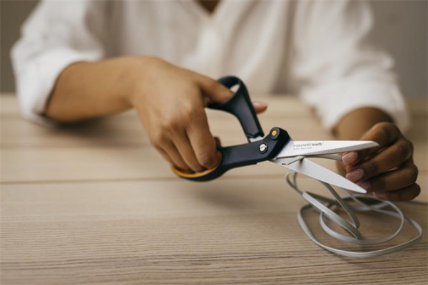 Nožnice, hobby, 21 cm, FISKARS "Amplify", čierne 6