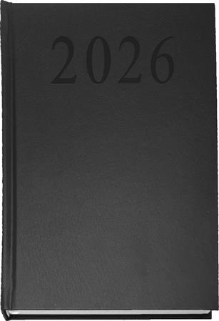 . Diár "STANDARD", A5, denný, 2027, čierna