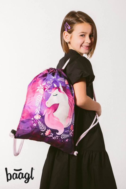 BAAGL SADA 5 Ergo Kôň: aktovka, peračník, vrecko, zástera, peňaženka 12