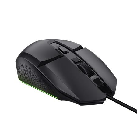 Myš, drôtová, optická, gaming, LED, TRUST "GXT109 Felox", čierna 2