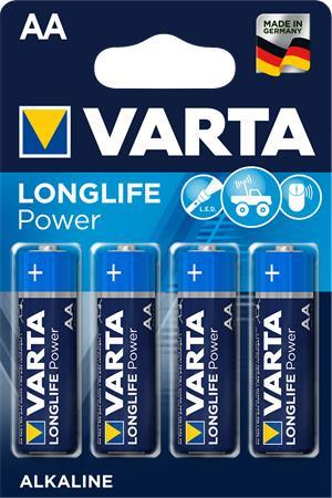 Batéria, AA, tužková, 4 ks, VARTA "Longlife Power"