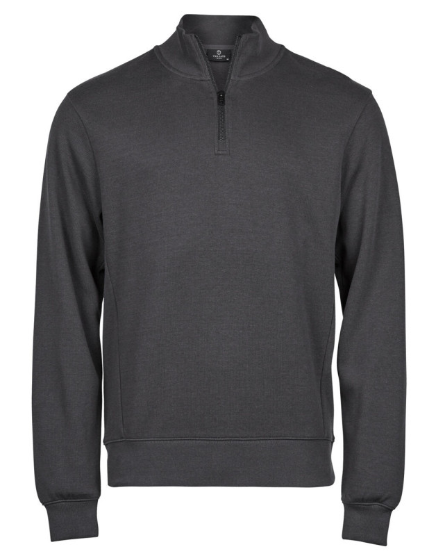 Mikina Ribbed Interlock Half Zip 1