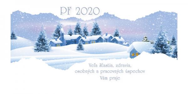Novoročné prianie 20x10 cm