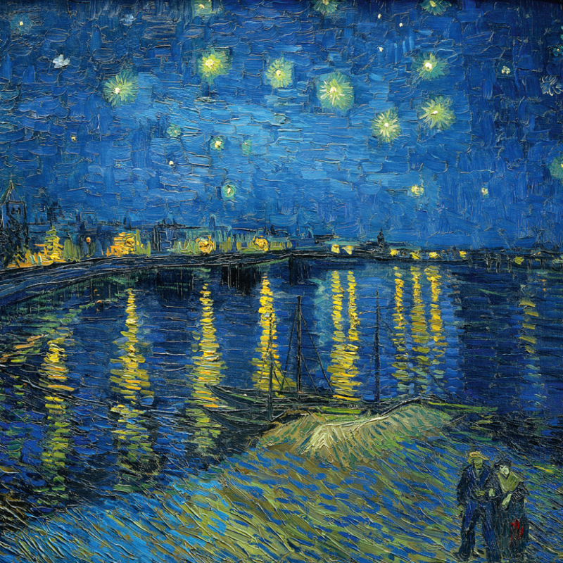 NOTIQUE Poznámkový kalendár Vincent van Gogh 2027, 30 x 30 cm 10