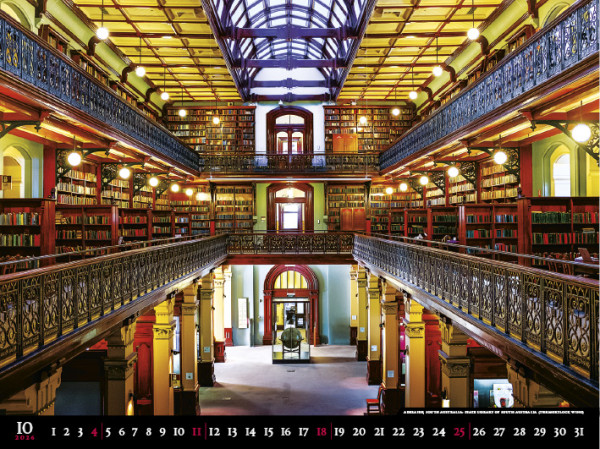 Nástenný kalendár Bibliotheca 2026 11