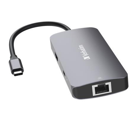 USB HUB, USB-C PD/1xHDMI/1xRJ45/2xUSB-A 3.2 Gen1, VERBATIM 1