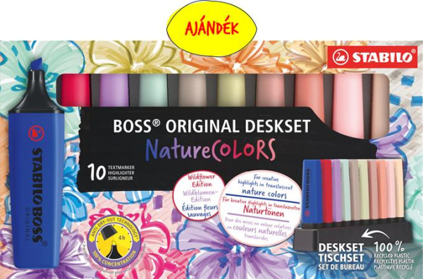 Písacie potreby, sada, STABILO "Wildflowers" 2