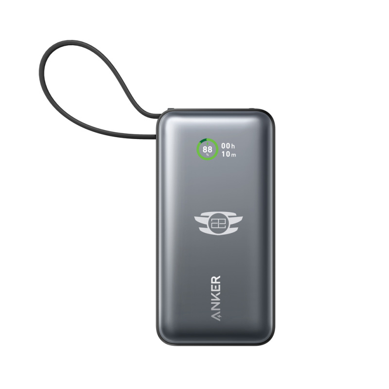 Anker Nano Power Bank 30 W so zabudovaným USB-C káblom čierna 7