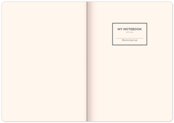 NOTIQUE Notes Kvety, linajkovaný, 13 x 21 cm 2