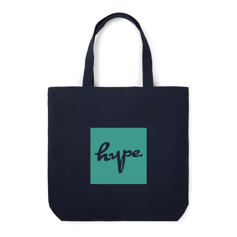 Tote bag VINGA Hilo z recykl. canvas AWARE™ námornícka modrá 2