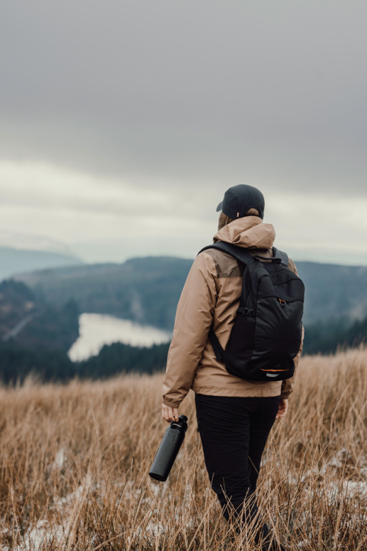 Nordic Drift Trail RCS Izolovaná uzamykateľná športová fľaša čierna 16