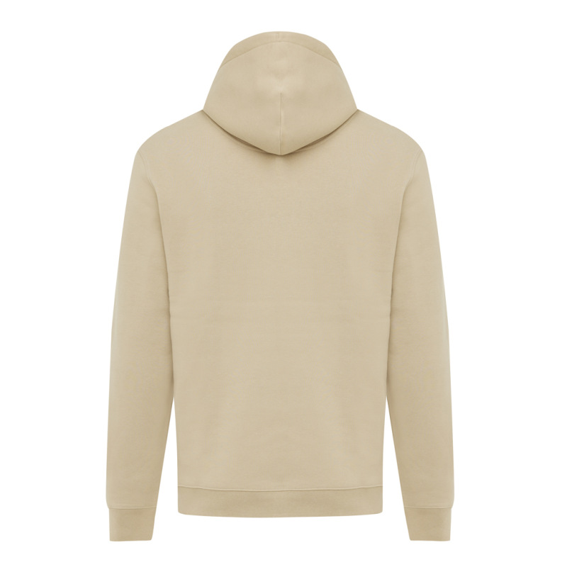 IQONIQ Joshua Unisex mikina s kapucňou z rec. bavlny desert S 3