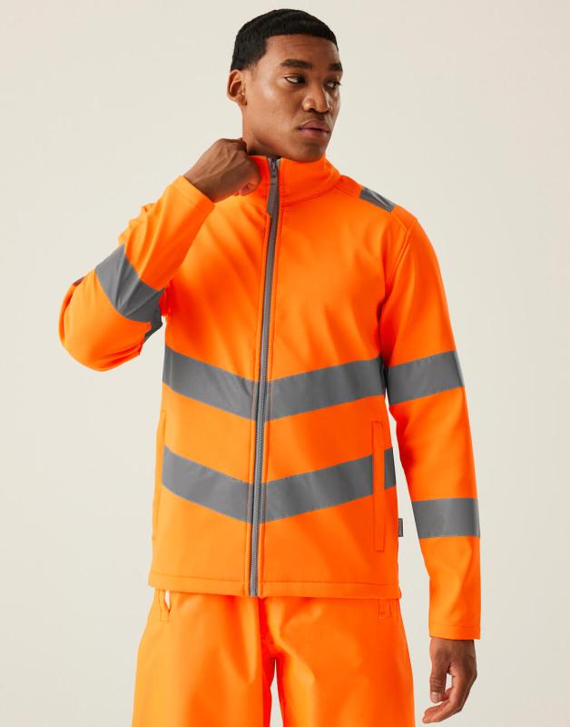 Pro Hi-Vis Ablaze Softshell