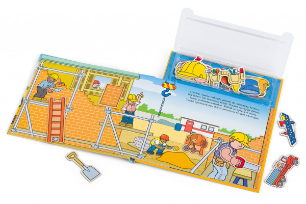 STAVBA ─ Knižka s magnetkami 3