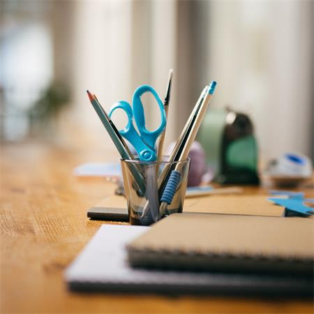 Nožnice, školské, 18 cm, FISKARS, tyrkysové 4