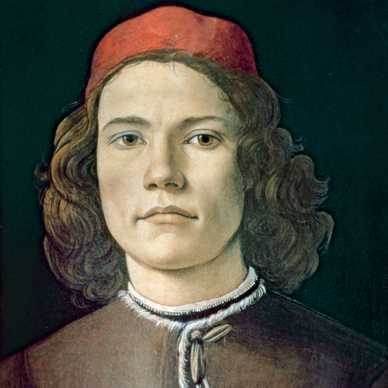 NOTIQUE Poznámkový kalendár Sandro Botticelli 2027, 30 x 30 cm 4