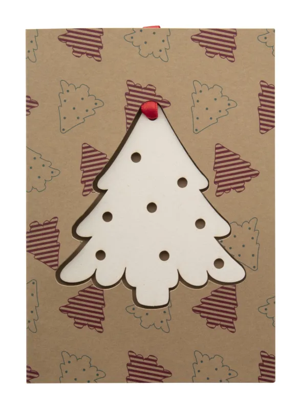 TreeCard Eco Vianočná pohľadnica, stromček