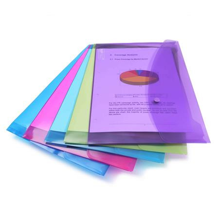 Obal na patent, A4+, PP, RAPESCO "Eco", mix trblietavých farieb 4
