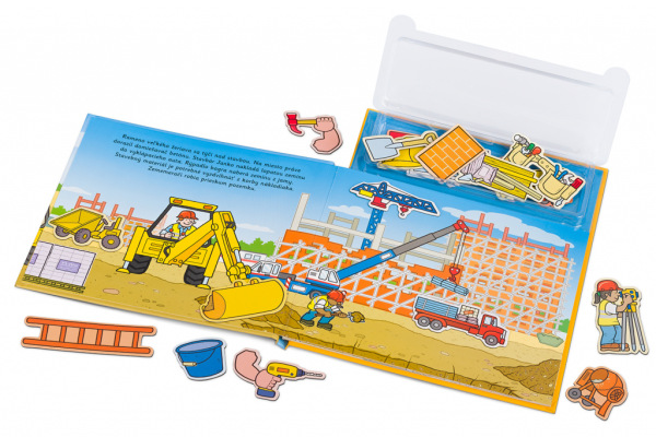 STAVBA ─ Knižka s magnetkami 2