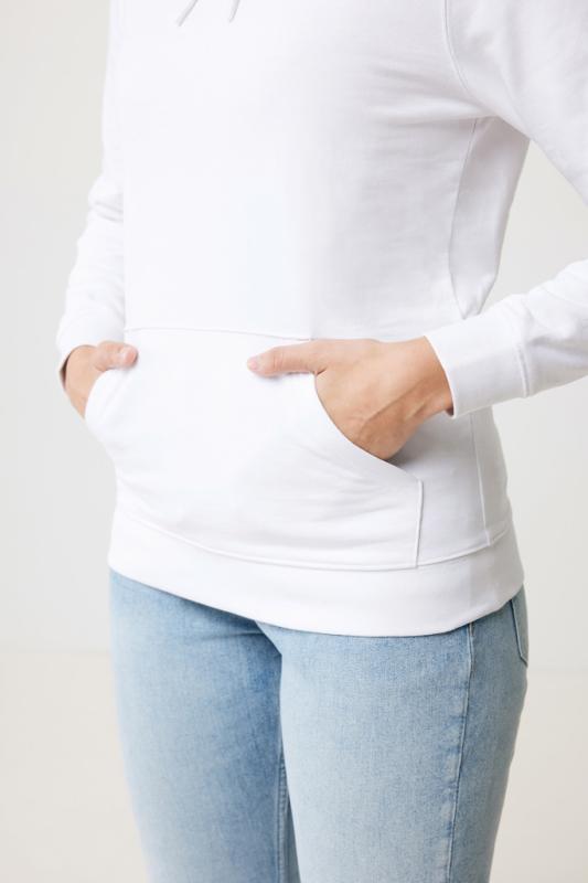 Mikina s kapucňou IQONIQ Jasper z recykl. bavlny recycled white XXS 15