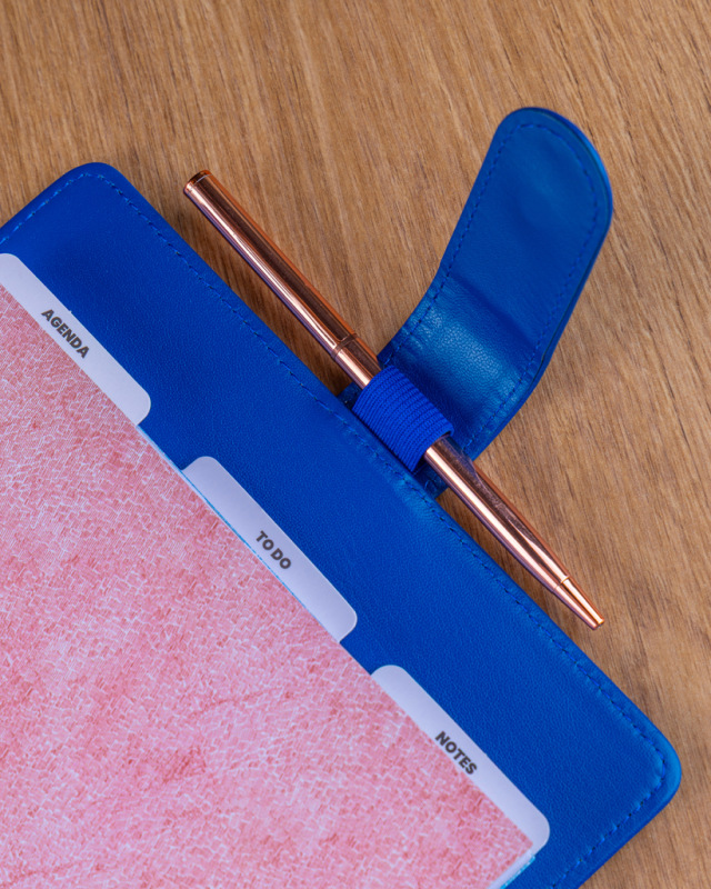 NOTIQUE Refill – Weekly Ring Bound Planner 2027, royal blue, 12,5 x 19 cm 5