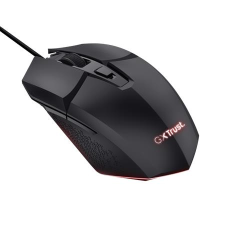 Myš, drôtová, optická, gaming, LED, TRUST "GXT109 Felox", čierna 1