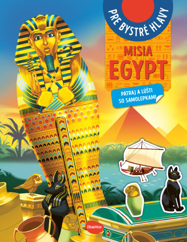 MISIA EGYPT – Pátraj a lúšti so samolepkami 6