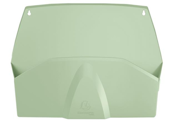 Nástenný organizér, 1 priehradka, ležatý, 38,2x28,9x7,2 cm, EXACOMPTA "Autentik", zelený 1