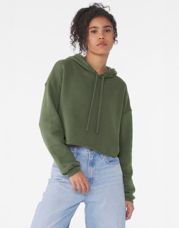 Dámska mikina Cropped Fleece 2