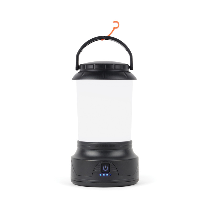 Nordic Drift Everest RCS Jasná kempingová lampa s kľukou čierna 2