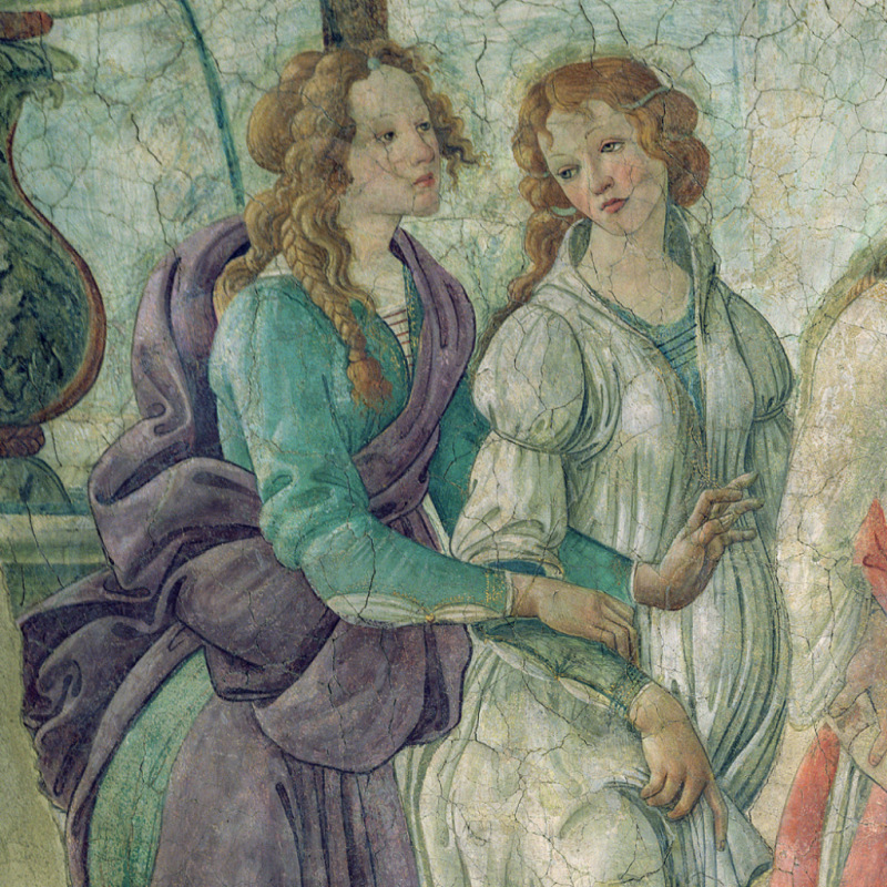 NOTIQUE Poznámkový kalendár Sandro Botticelli 2027, 30 x 30 cm 2