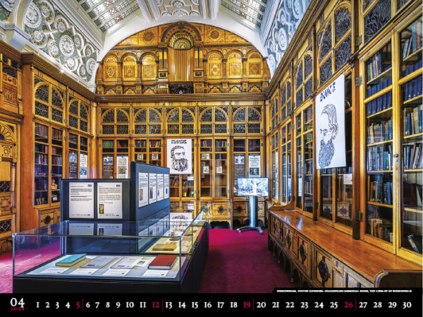 Nástenný kalendár Bibliotheca 2026 5