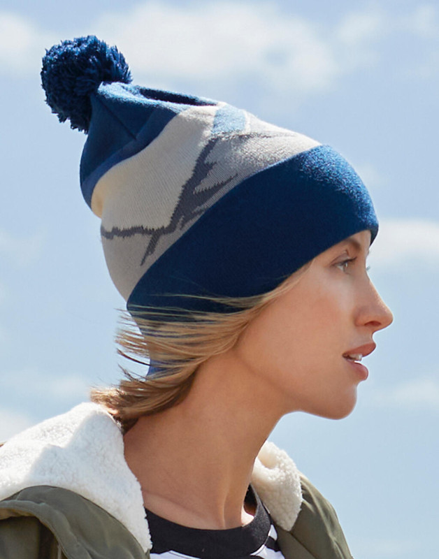 Čiapka s brmbolcom Mountain Peaks Beanie 1