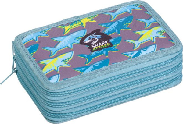 Peračník, 3 poschodový, na zips, LIZZYSULI, "Shark Attack" 2