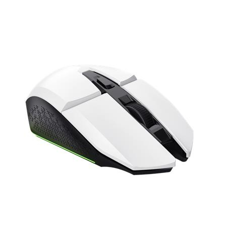 Myš, bezdrôtová, optická, gaming, LED, TRUST "GXT110W Felox", biela 2