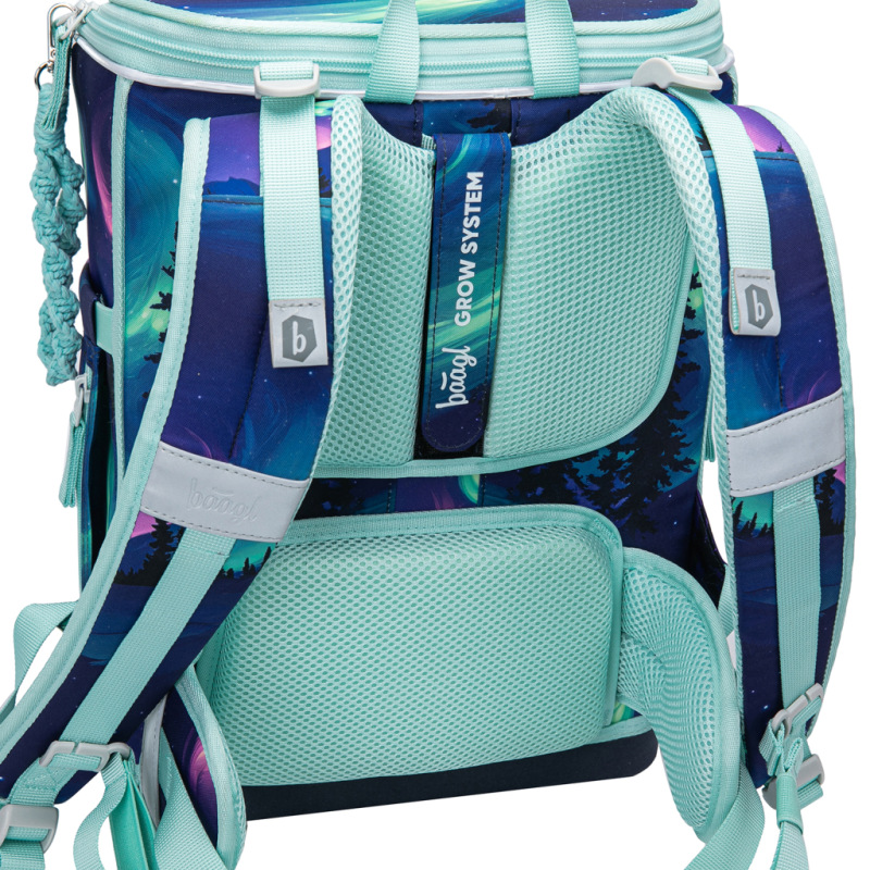 BAAGL Školská aktovka Zippy Plus Aurora GRS 10