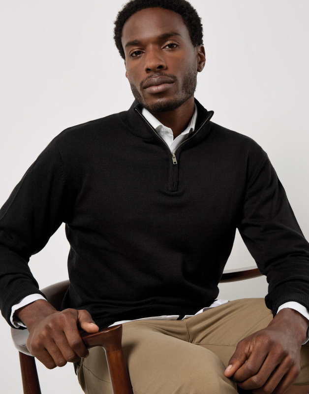 Sveter Arundel s 1/4 zipsom