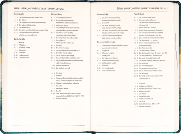 NOTIQUE 18-mesačný diár Petito – Spiaca líška 2026/2027, 11 x 16 cm 4