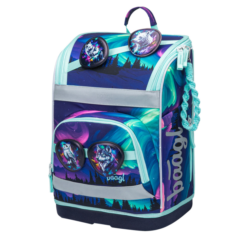 BAAGL Školská aktovka Zippy Plus Aurora GRS 1