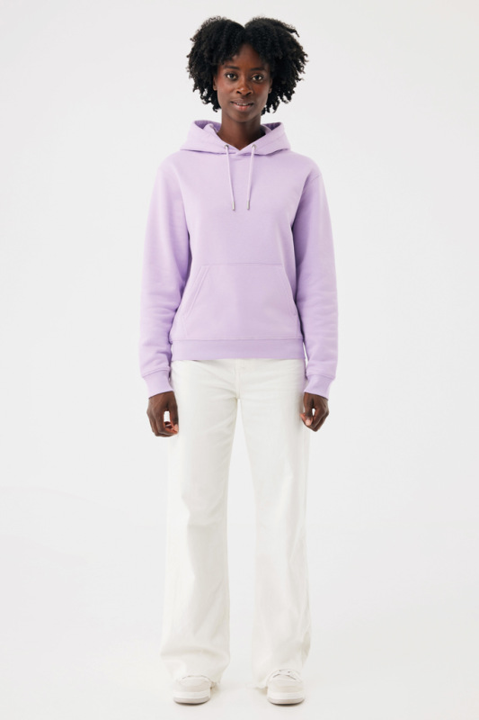 IQONIQ Joshua Unisex mikina s kapucňou z rec. bavlny lavender XXS 6