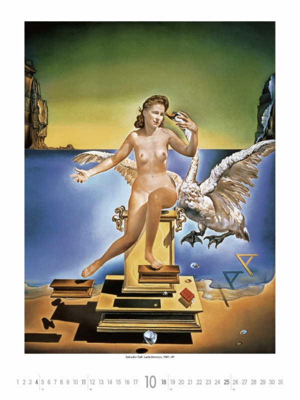 Nástenný kalendár Salvador Dalí 2026 10