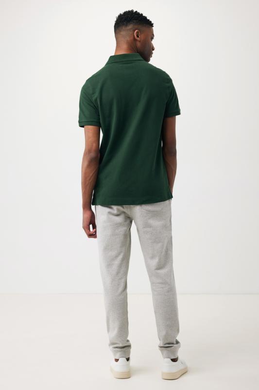 Polo tričko IQONIQ Yosemite z recykl. bavlny forest green XXS 4